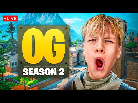 PLAYING OG FORTNITE SEASON 2 UNTIL I WIN