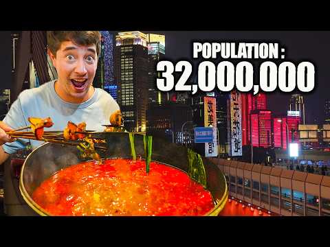 Chongqing Street Food Tour 🇨🇳 Eating in the BIGGEST City You’ve Never Heard Of!