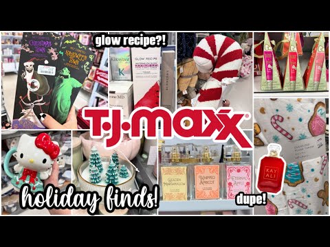 TJ MAXX Has The BEST Stuff Right Now! Christmas Finds, New Perfumes, & Exciting Makeup!