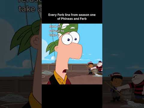 Here’s every Ferb line from season 1 of #phineasandferb #DisneyXD