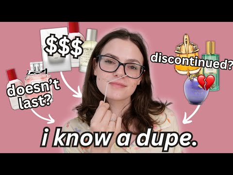 how to find a dupe for *any* perfume