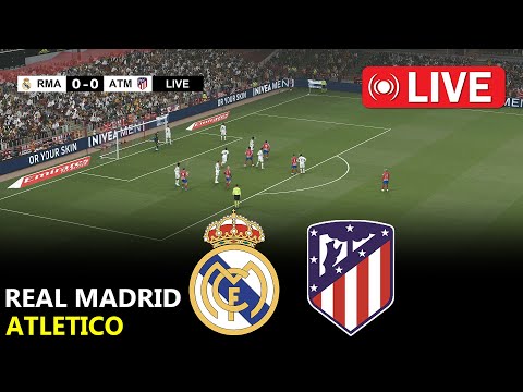 Real Madrid vs Atletico De Madrid | La Liga 2024/25 | eFootball Pes 21 gameplay