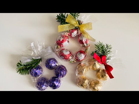 ✨LAST MINUTE GIFT IDEA 🎁 CHOCOLATE WREATH 🌲