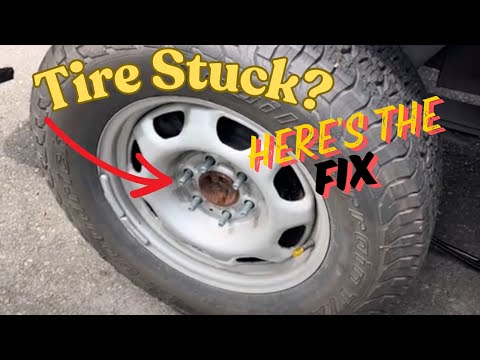 How To Remove a Stuck Tire (Fast & Easy Method)