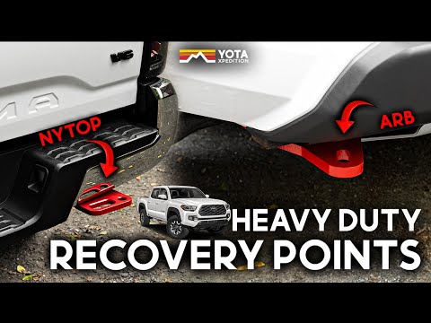 Heavy Duty Recovery & Tow Hooks For Your Tacoma | 2016-2023 Tacoma NYTOP And ARB