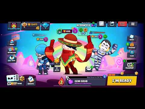 BRAWL STARS edgar mastery w/ Friend Landonn