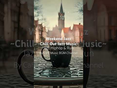 Lost in the Sound of #SmoothJazzHiphop While Enjoying a #QuietMorning Coffee in a Misty #TownSquare