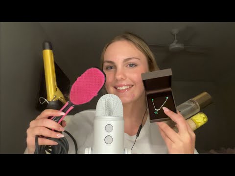 ASMR getting you ready for a date 😝💋