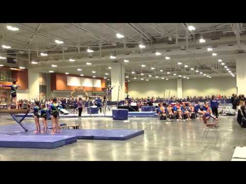 Level 4 Competitive Gymnastics Bar Routine 8.675