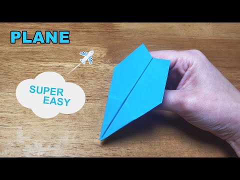 How to make Plane Origami - Tutorial