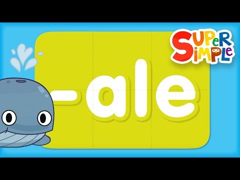 Word Family “ale” | Turn & Learn ABCs | Preschool Learning