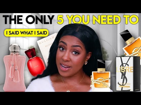 THE ONLY 5 PERFUMES YOU NEED | PERFUMES EVERY WOMAN NEEDS IN HER PERFUME COLLECTION!