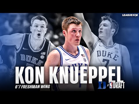 Kon Knueppel Duke Midseason Highlights | Potential Lottery Pick in 2025 NBA Draft