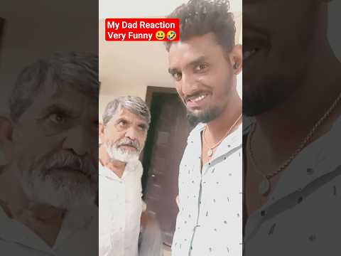 My Dad Funny Reaction 😃🤣 Funny Prank | Prank With Father #funny #shorts #prank #viral #shortvideo