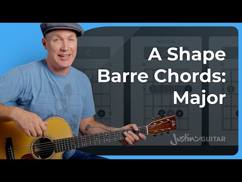 A Shape Major Barre Chords on Guitar (my best tricks and exercises)