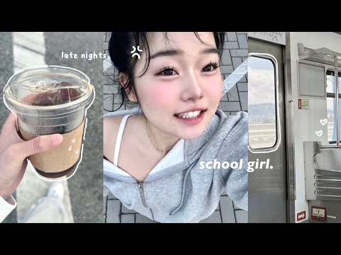 2AM COLLEGE AFTER SCHOOL & NIGHT ROUTINE (ㅠ‸ㅠ) 🖇️