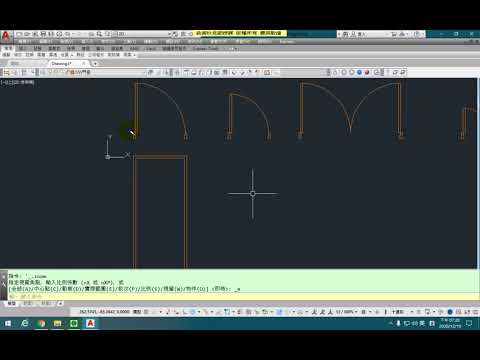 翁美秋ACAD室設-圖塊單元-門3