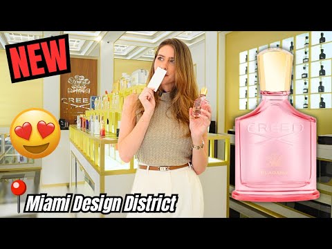 NEW CREED ELADARIA FRAGRANCE FIRST IMPRESSIONS + MIAMI DESIGN DISTRICT BOUTIQUE TOUR!