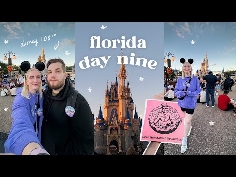 DAY 9 | walt disney world vlogs! 100th anniversary at magic kingdom, volcano bay & city walk day