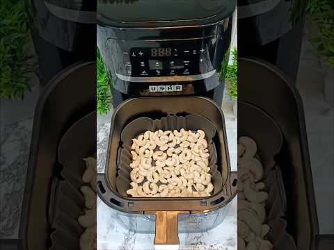 Air Fryer Cashew Snack Recipe | Quick & Easy Spicy Roasted Cashews