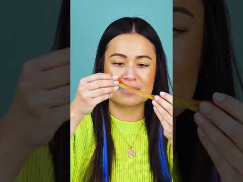 DIY RAINBOW SLIME! 🌈🙌 #shorts #rainbow #slime