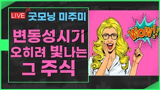 [굿모닝 미주미]  변동성 시기 오히려 더 빛나는 주식이 있다 / 애플의 선택은  #이항영 #미주미