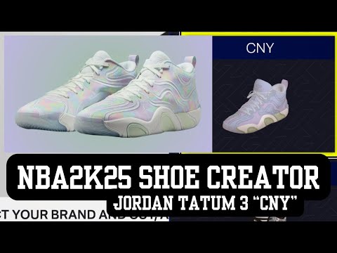 JORDAN TATUM 3 CNY NBA2K25 SHOE CREATOR