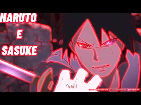 Edite  Naruto e Sasuke vs momoshiki