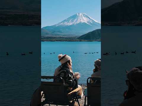 拍攝富士山的一日之美⛺️