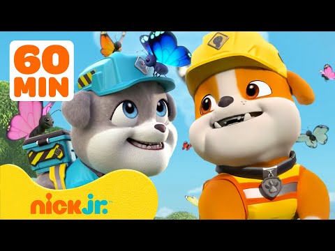 Rubble's Best Moments on NEW EPISODES of Rubble & Crew! 👷‍♂️ 1 Hour Compilation | Nick Jr.