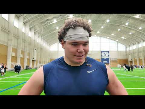 Keanu Tanuvasa | BYU Football | Media Availability | Spring Practice | March 7, 2025