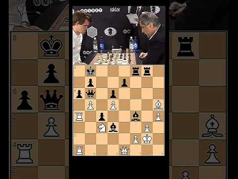 Ivanchuk checkmates Magnus Carlsen