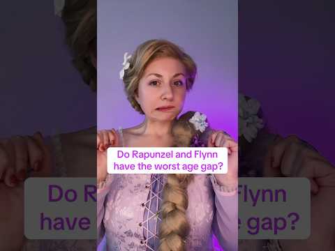 Do Rapunzel and Flynn have the worst age gap? #tangled #rapunzel #shorts