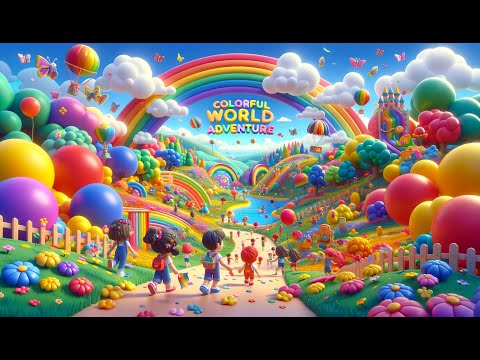 Colorful World Adventure #ColorfulWorld #KidsRhyme #FamilyFun #BrightColors #CheerfulAnimation