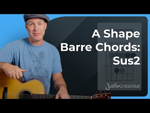 A Shape: Sus2 (I love to play these cool chords on guitar!)