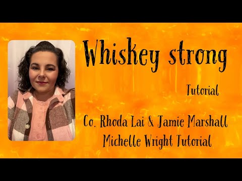 Whiskey strong line dance tutorial Beginner choreography by Rhoda Lai & Jamie Marshall