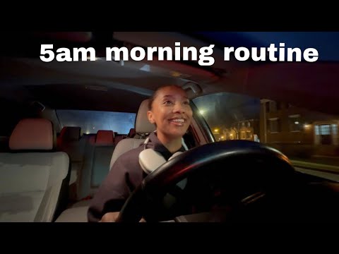 my 5am morning routine