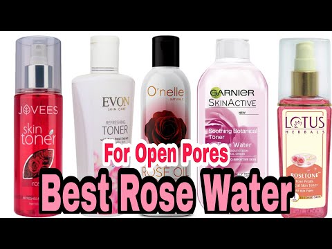 Best Rose Water as Face Toner for both Women & Men| Rose water for open pores (Rose Toners!)