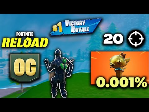 Fortnite Reload | High Kill Solo Ranked Win Gameplay (Keyboard & Mouse Sounds) Mythic Goldfish Found