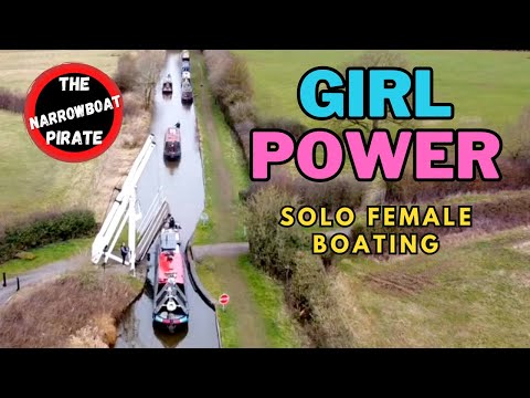 WOMEN take on the CANALS | NARROWBOAT Convoy | Solo FEMALE Boating [Ep 96]