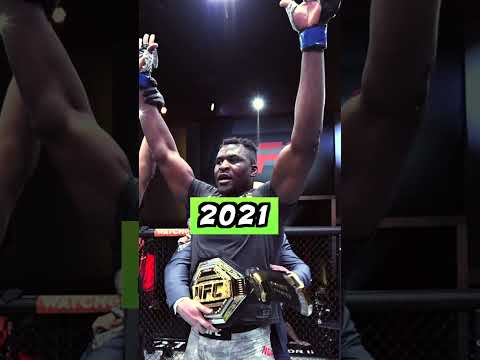 FRANCIS NGANNOU de 2006 à Tyson Fury - DINGUERIE 😱