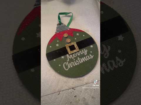 Geod Dollar Tree ornament makeover #shorts #dollartreehack