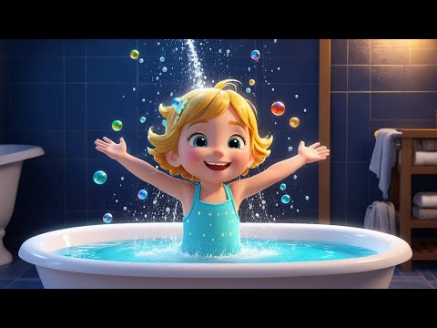 Splish, Splash, A Rainbow Bath | Fun Nursery Rhyme for Kids | Sing-Along Song