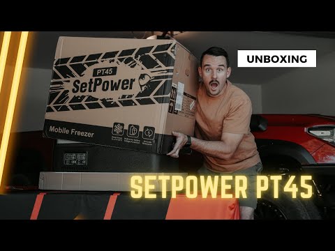 SetPower PT45 - Unboxing the dual zone portable fridge