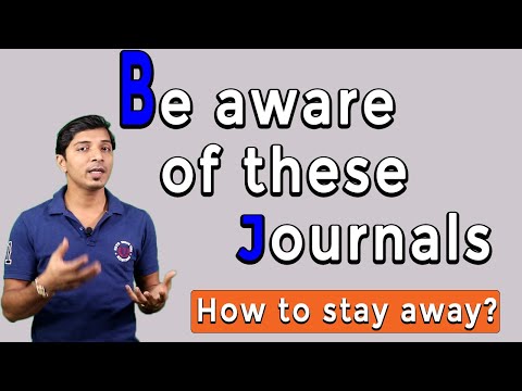 Be aware of these journals II My Research Support II How to track original journals websites