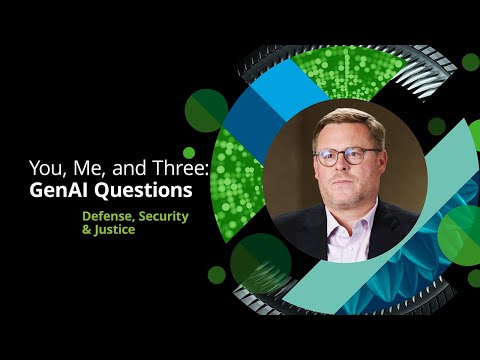 You, Me, and Three | Exploring AI in Defense, Security & Justice