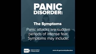 Panic Disorder: The Symptoms