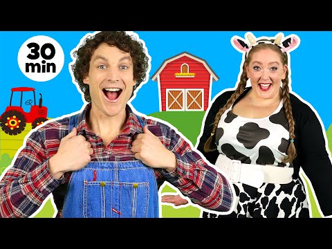 Kids Farm Songs - Old MacDonald, BINGO, Five Little Ducks and more