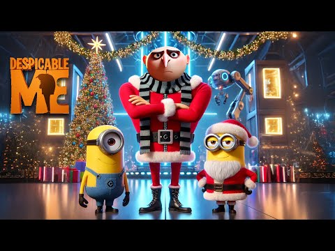 Despicable me GRU's Singing Songs Christmas Song for Kids | Jingle Bells Melody #holidayswithyoutube