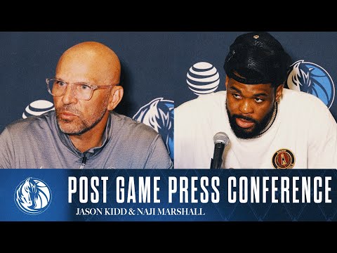 Jason Kidd & Naji Marshall | Post Game @ HOU | 03/14/25